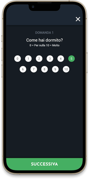 YouCoachApp mobile risposta questionario YouCoachApp mobile risposta questionario