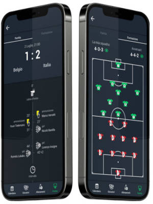 Formazione partite YouCoachApp Mobile Formazione partite YouCoachApp Mobile