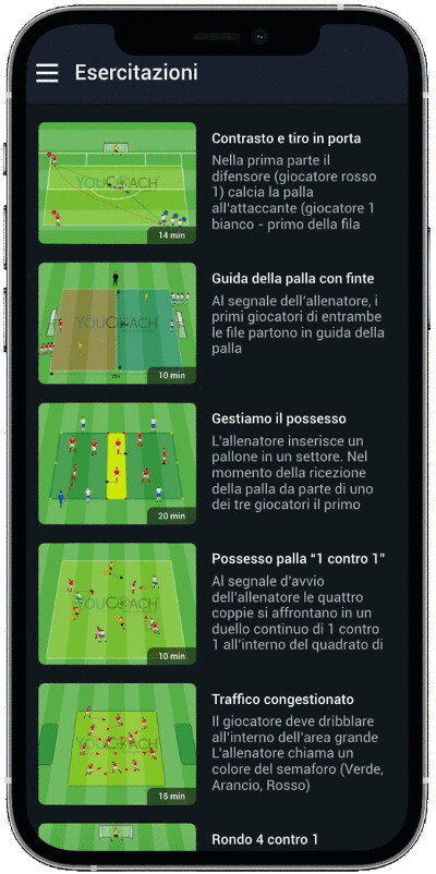 Esercizi personali sempre in tasca con YouCoachApp Mobile Esercizi personali sempre in tasca con YouCoachApp Mobile