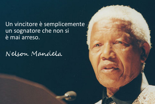 Nelson Mandela invictus sogno