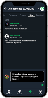 Lavora con il tuo staff registrando annotazioni e commenti Lavora con il tuo staff registrando annotazioni e commenti