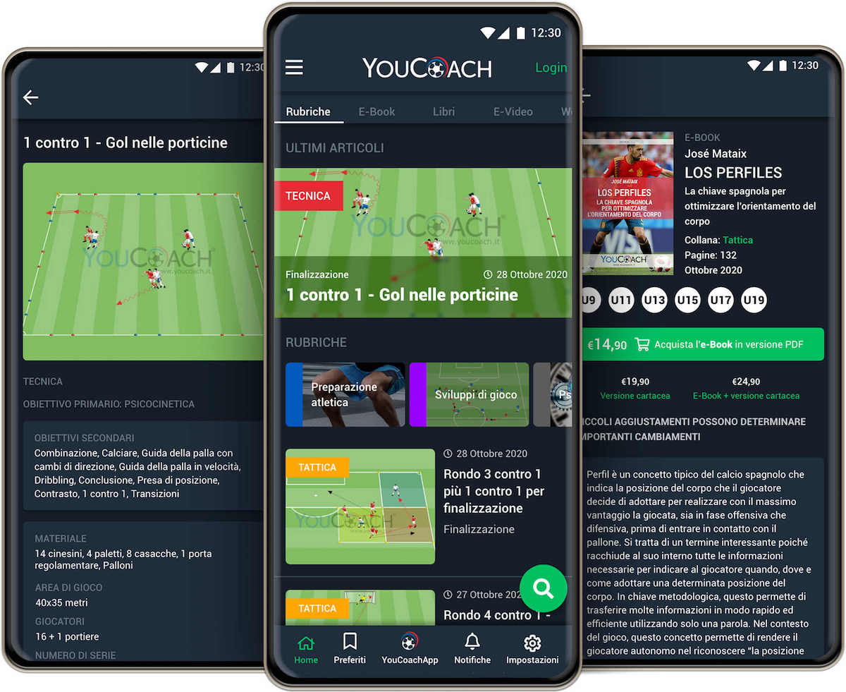 Consulta gli esercizi e le rubriche di YouCoach e salva i tuoi preferiti Consulta gli esercizi e le rubriche di YouCoach e salva i tuoi preferiti